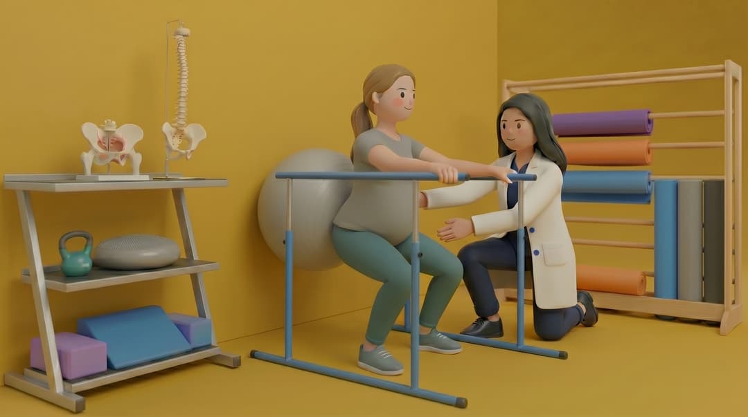 Women's Health Physiotherapy illustration